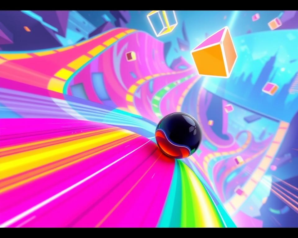 Playing Slope in Unblocked Games 66 EZ